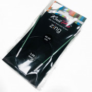 Спицы 4,0 Книт Про Зинг ( KnitPro Zing) леска 40 см