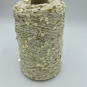 Королевские пайетки ShinePail / Хлопок/крупные пайетки 3 и 6 мм/